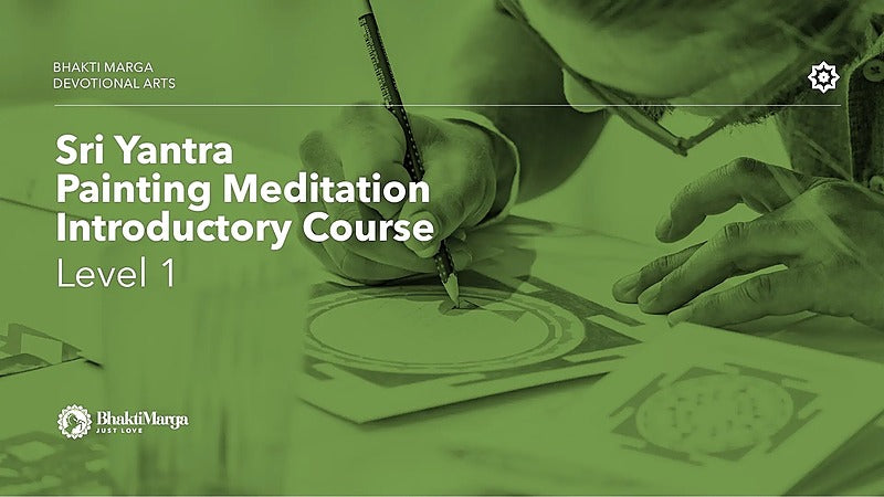 Sri Yantra Painting Meditation - Introductory Course
