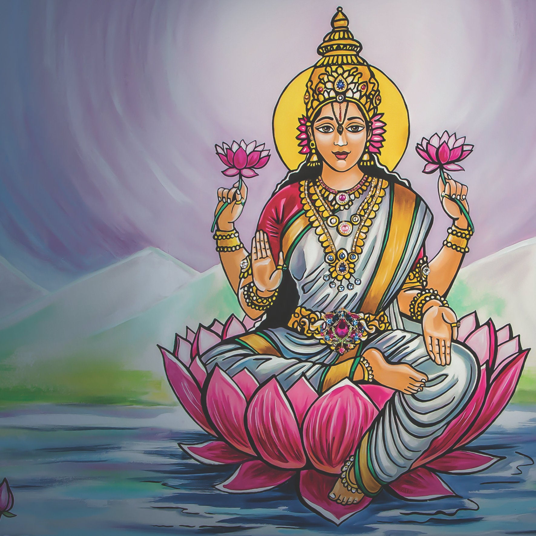 ZOOM: PAINTING MEDITATION - MAHA LAKSHMI - 2 MAY 2025